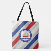 Bateau à voile sur le sac classique