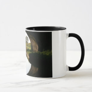 Bateau de canal de Llangollen par la tasse de pont