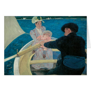 Bateau de Mary Cassatt, Art Vintage