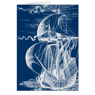 Bateau de navigation vintage