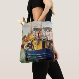 Bateau de pêche au Sac fourre-tout portuaire
