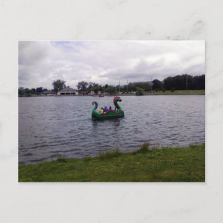 Bateau Dragon d'Eldridge Park à Elmira, NY Carte p