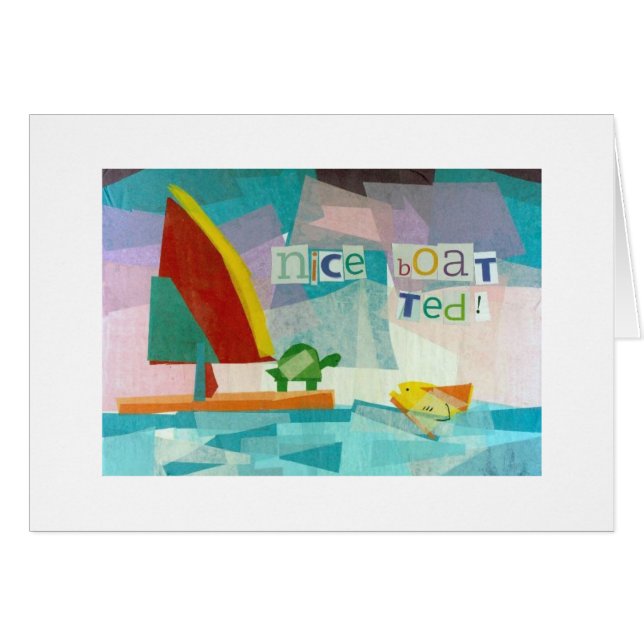 Bateau intéressant, Ted ! (Devant horizontal)