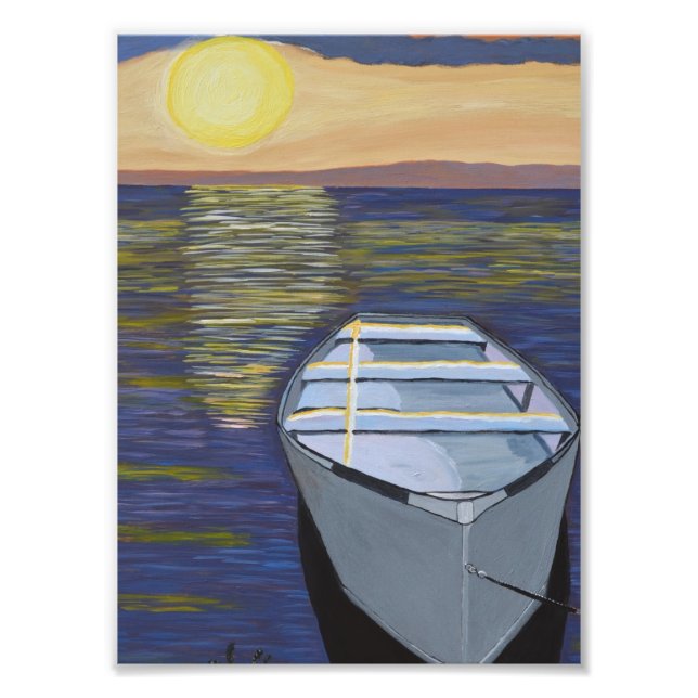 Bateau près de la côte photo (Devant)