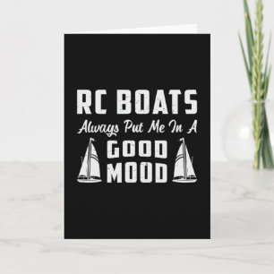 Bateau RC Me Met De Bonne Humeur Modèle Drôles De