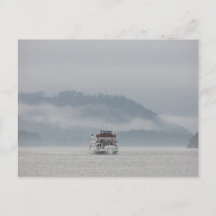 Bateau Sur Windermere - Carte postale Lake Distric