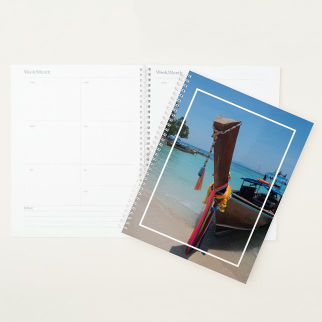 Bateau thaïlandais traditionnel (Devant avec enveloppe)