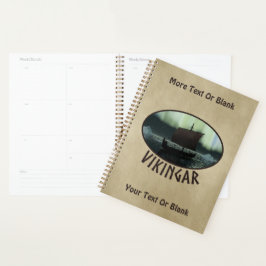 Bateau Viking Sous Lumière Du Nord