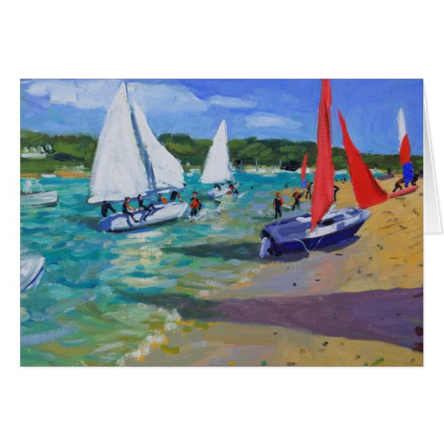 Bateaux à voile (Devant horizontal)