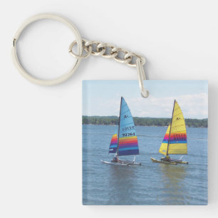 Bateaux à voile sur Silver Lake