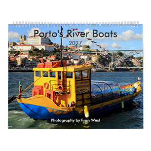 Bateaux de la rivière de Porto Calendrier 2027
