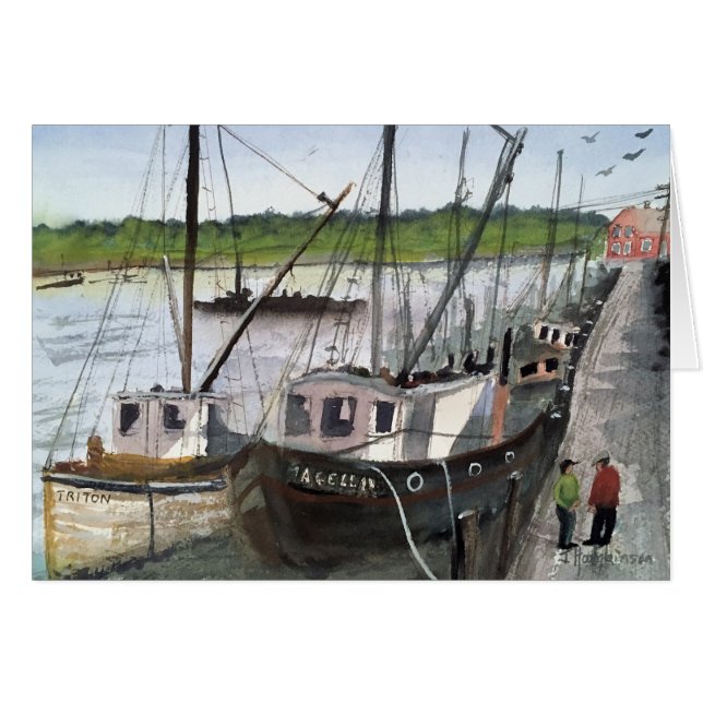 BATEAUX DE PÊCHE (Devant horizontal)