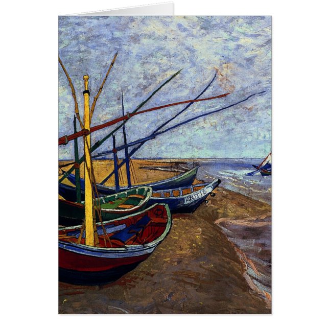 Bateaux de pêche sur la plage (Devant)