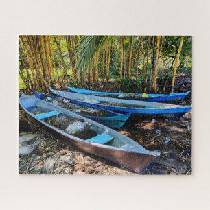 Bateaux en attente, baie d'Amatique Puzzle