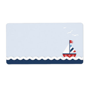 Bateaux oh ! Étiquette nommée