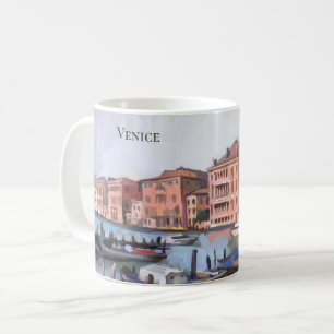 Bateaux sur Grand Canal - Venise, Italie Café Mug