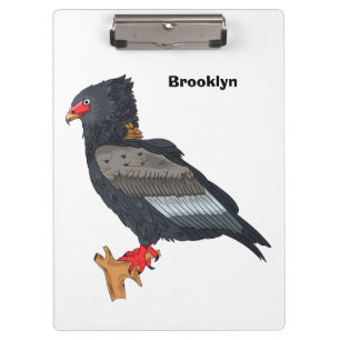 Bateleur Eagle Illustration Klemmbrett