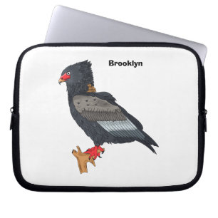 Bateleur Eagle Illustration Laptopschutzhülle