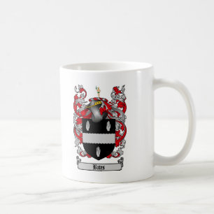 BATES-FAMILIENWAPPEN - BATES-WAPPEN KAFFEETASSE