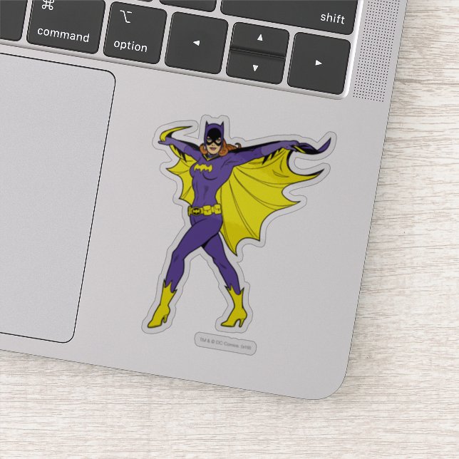 Batgirl Aufkleber (Detail)