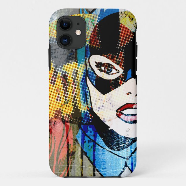 Batgirl Head Case-Mate iPhone Hülle (Rückseite)