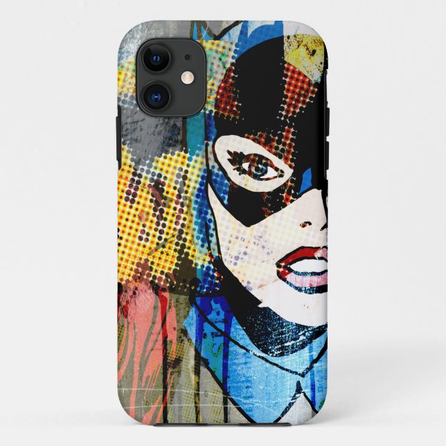 Batgirl Head Case-Mate iPhone Hülle (Rückseite)