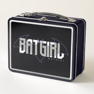 Batgirl Hi-Tech Name Grafik Metall Brotdose