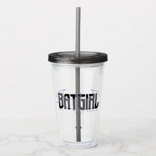 Batgirl Hi-Tech Name Graphic Acryltrinkbecher