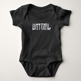 Batgirl Hi-Tech Name Graphic Baby Strampler
