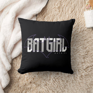 Batgirl Hi-Tech Name Graphic Kissen