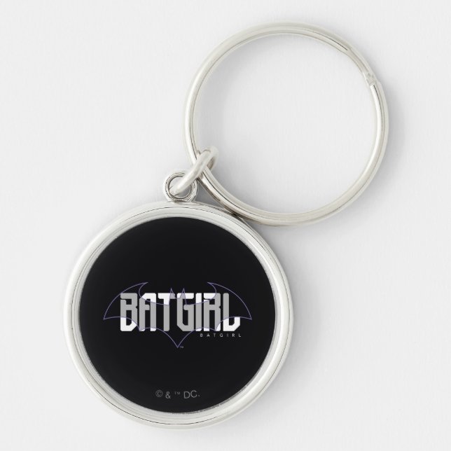 Batgirl Hi-Tech Name Graphic Schlüsselanhänger (Vorne)