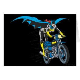 Batgirl im Batcycle