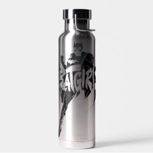 Batgirl Ink Brush Name Trinkflasche