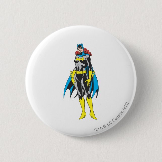 Batgirl Stands Button (Vorderseite)