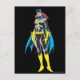 Batgirl Stands Postkarte (Vorderseite)
