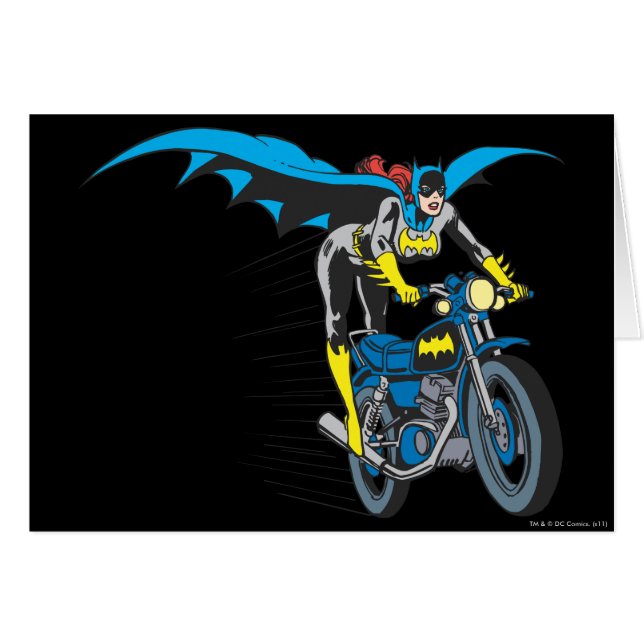 Batgirl sur batterie (Devant horizontal)