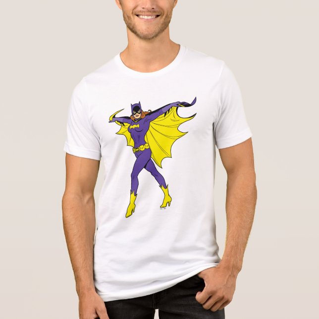 Batgirl Tri-Blend Shirt (Vorderseite)
