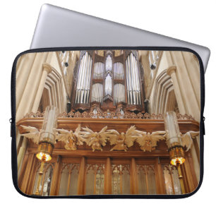 Bath Abbey England Pipe Organ Laptopschutzhülle