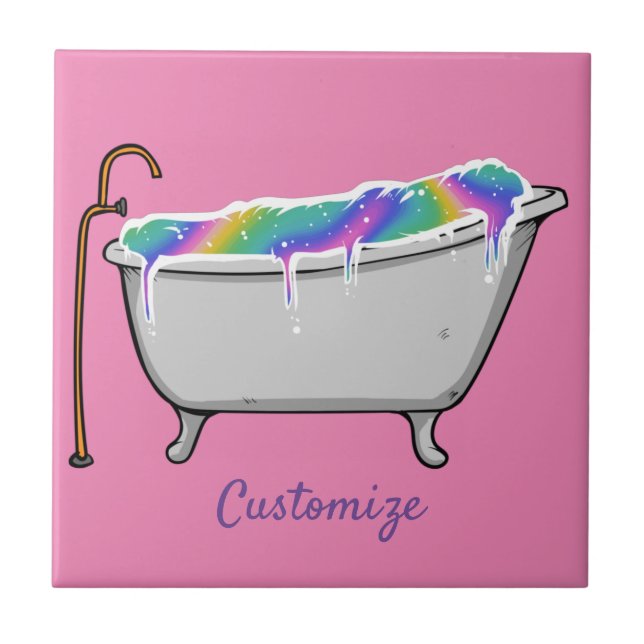 Bath Bomb Babe Thunder_Cove Fliese (Vorderseite)