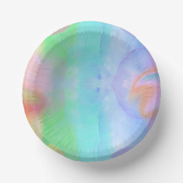 Bath Bomb Birthday Paper Plate Pappteller