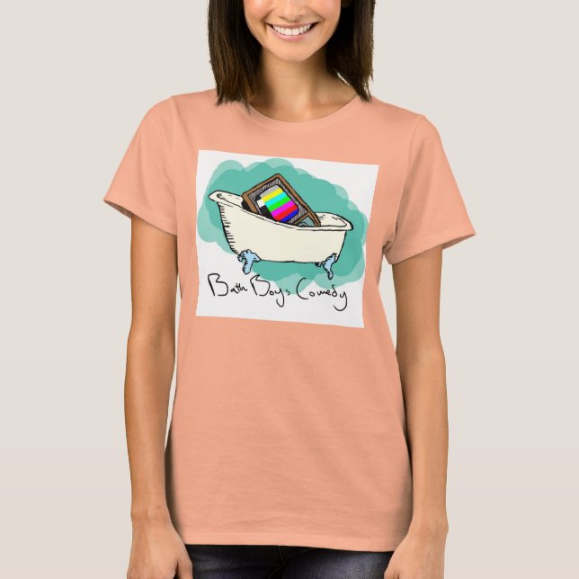 Bath Boys Girls T Angepasst T-Shirt (Vorderseite)