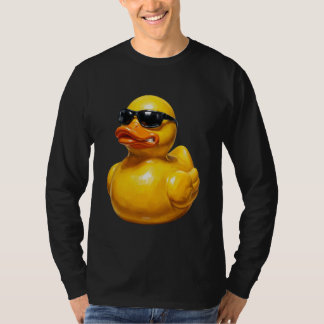 Bath Duck Cool Rubber Duck with Sunglasses T-Shirt
