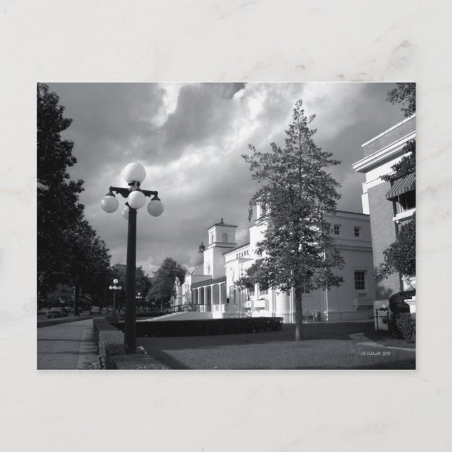 Bath House Row Storm Postkarte (Vorderseite)