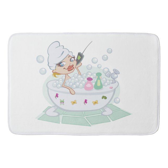 Bath Mat/Blase Bath Time Badematte (Vorderseite)
