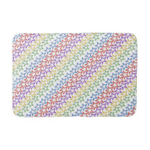 Bath Mat - Farbige Sterne