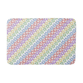 Bath Mat - Farbige Sterne Badematte