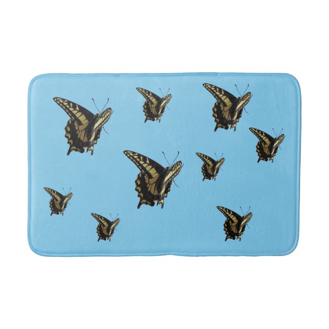 Bath Mat - Frack Schmetterlinge Badematte (Vorderseite)