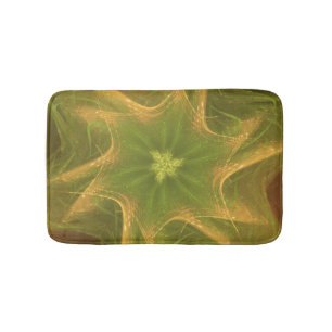 Bath Mat Fraktal Light Green Palette Badematte