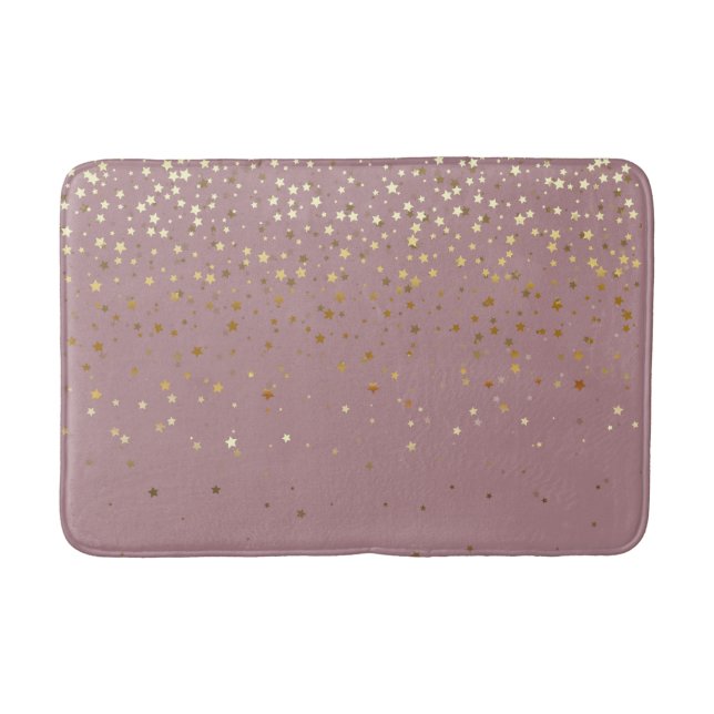 Bath Mat-Golden Dusche von Stars DSTY Rose Badematte (Vorderseite)