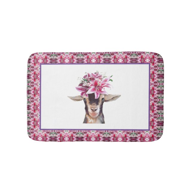 Bath Mat Lilly die Ziege Badematte (Vorderseite)